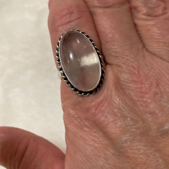 Rose Quartz ring - Picture 5 of 11